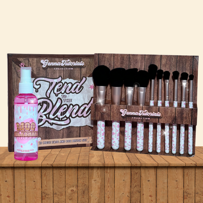 Tend to the Blend Brush Set &amp; Brush cleaner