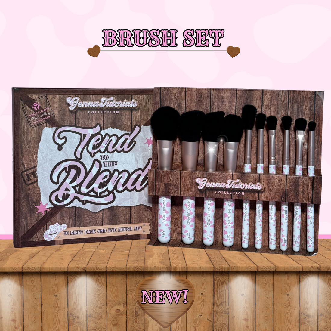 Tend to the Blend Brush Set - 10 piece set