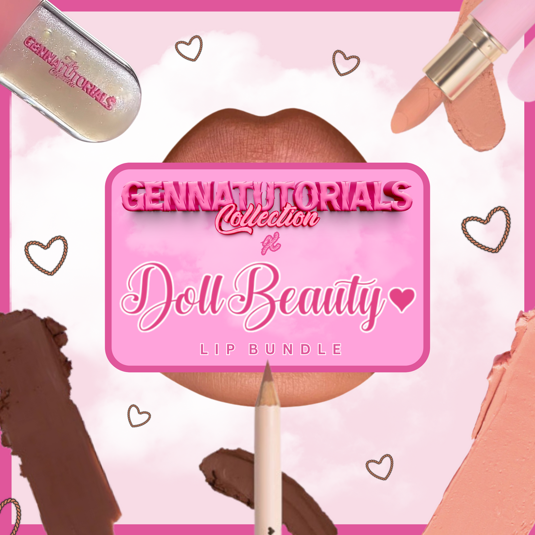 Genna Tutorials X Doll Beauty Lip Combo